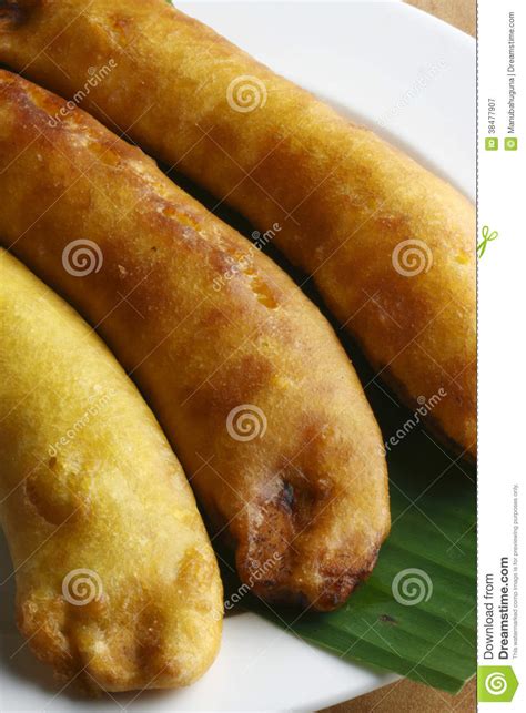 I had made banana fries before i found this posting, and i want to add that for people who must monitor their blood glucose, green bananas have resistant starch which is less likely to elevate bg. Banana Fry Is A Kind Of Snack Or Starter Stock Image ...