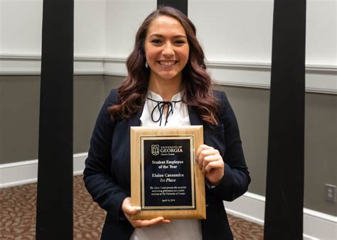 Student employees meeting the eligibility criteria for the seoty award may be nominated by their uh employer for the individual. UGA Career Center honors 2019 Student Employee of Year - UGA Today