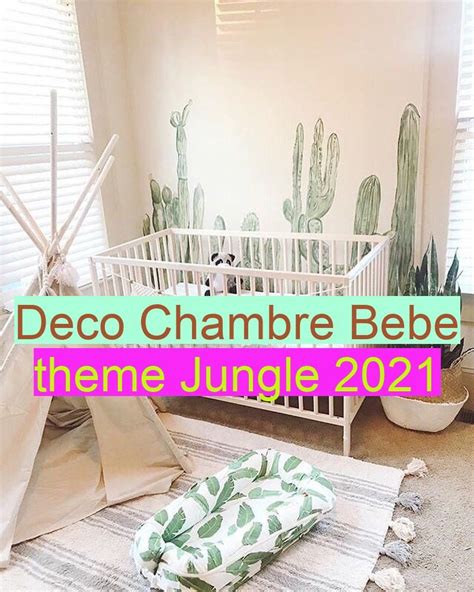 Urban jungle in beautiful living room with grey, orange and green interior. Deco Chambre Bebe theme Jungle 2021 en 2020 | Déco chambre ...