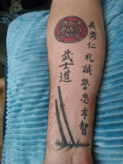 Maybe you would like to learn more about one of these? Samurai katana Bushido tattoo | Tattoos, Sleeve tattoos ...
