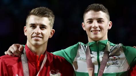 Rhys mcclenaghan created history this afternoon as he became the first irish gymnast to medal at the world championships after claiming a bronze medal in the pommel horse in stuttgart. Rhys McClenaghan: NI gymnast set to renew rivalry with Max ...