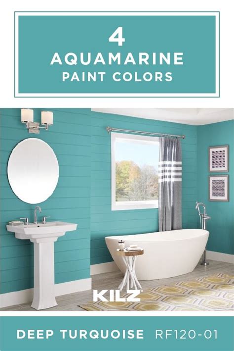 Check out our aquamarine paint selection for the very best in unique or custom, handmade pieces from our shops. 4 Aquamarine Paint Colors | Aquamarine painting, Paint ...