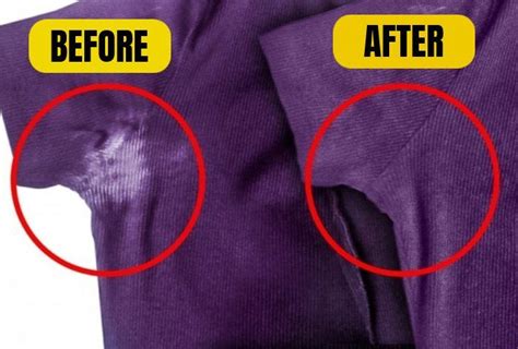 Don't rinse the shirt — just pour off as much of the hot water as you can. How to remove deodorant stains from armpits of shirts in ...