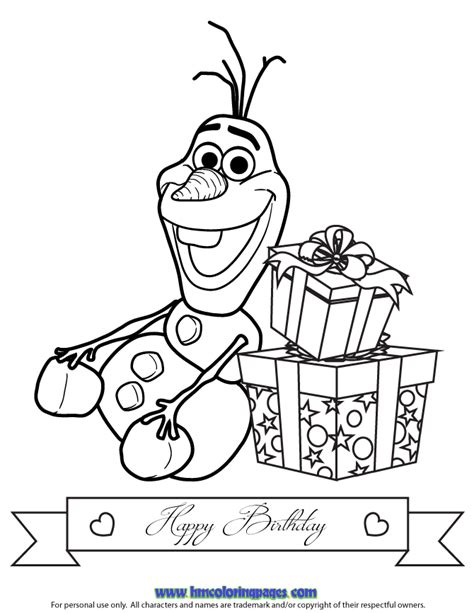 Both print on 8.5 x 11 standard letter size paper from pdf files. Olaf Coloring Pages - Coloring Home