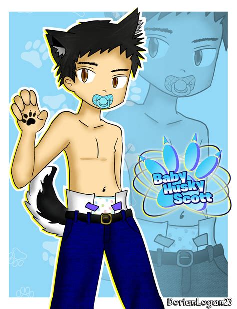 Since people on r/pics seemed to think my short shorts were too lewd, i figured i'd post what's actually lewd by my standards. Scott Baby Husky! by NotDorito on DeviantArt