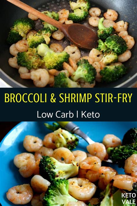 Sprinkle with additional parmesan cheese. Keto Sauteed Shrimp and Broccoli in Butter Low Carb Stir ...