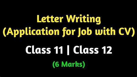 The job search competition is fierce and you need to stand out. Job application letter with bio-data | Letter writing tips ...