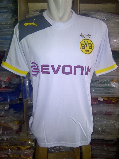 Encuentra borussia dortmund jersey 2013 en mercadolibre.com.mx! Jual Kaos Bola Jersey: Jersey Borussia Dortmund Away 3rd ...