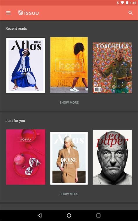 issuu: A world of magazines - Android Apps on Google Play