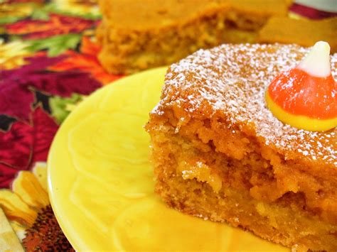 Ingredients 1 1 (18 1/4 oz) package yellow cake mix 2 1 egg 3 16 tablespoons melted, divided butter 4 1 (8 oz) package softened cream cheese 5 2 eggs 6 1 teaspoon vanilla 7 1 (16 oz). Leenee's Sweetest Delights: Pumpkin Gooey Butter Cake