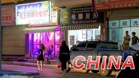 Then you walk two blocks down and make a left. Myanmar China Border City red light district 2019 4K 缅甸邦康 ...