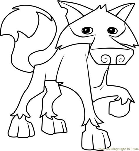 The baby fox seems to be leading in this game. Printable Animal Jam Coloring Pages | Animal jam, Animal ...