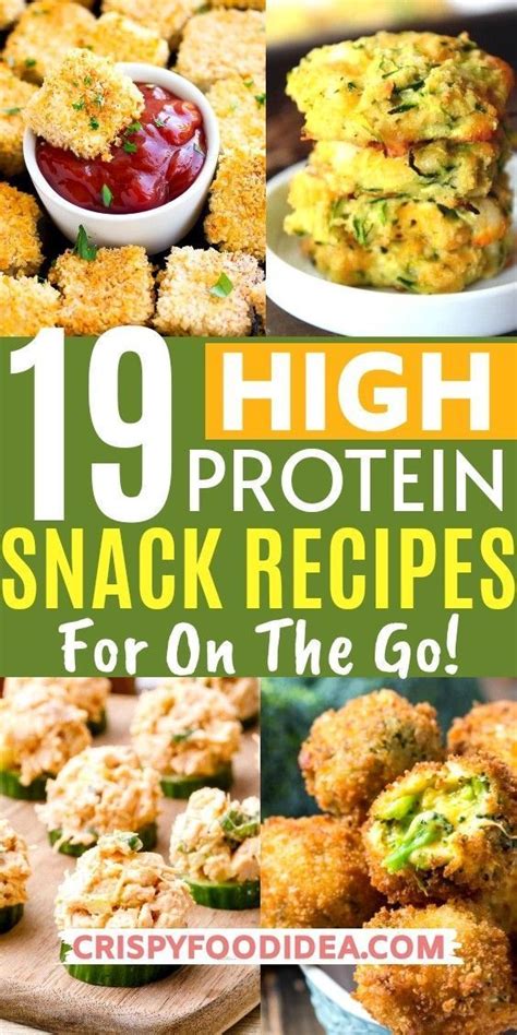 These easy recipes focus on whole foods and healthy ingredients to help you cook (and feel!) your best. 19 Healthy High Protein Snack Recipes That will Best For Work in 2020 | High protein snack ...