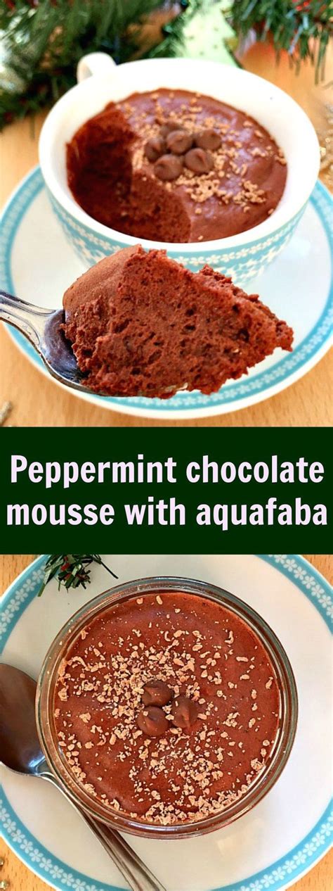 This is part of ba's best, a collection of our essential recipes. Peppermint chocolate mousse with aquafaba, a guilt-free ...