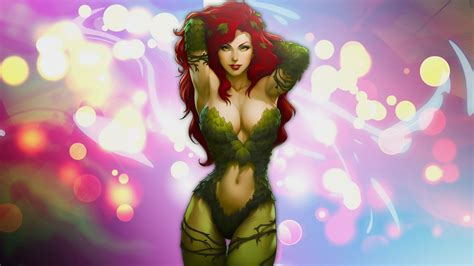 ✿ ядовитый плющ/poison ivy✿ запись закреплена. Poison ivy comic wallpaper | 1920x1080 | 293081 | WallpaperUP