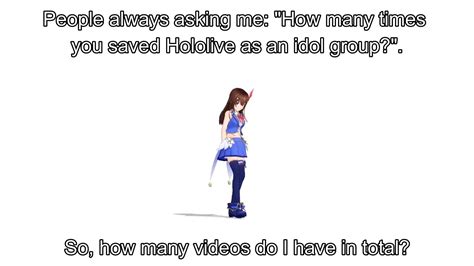 The investigation team of weebs, memes and lewd screams. Tokino Sora answers an important question : Hololive