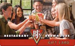 Similar gift cards promo codes. BJ's Restaurant Gift Card Discount - 25.00% off