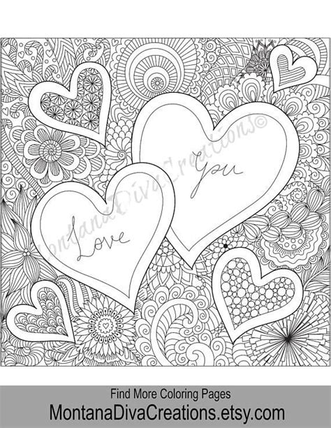 Love coloring page from st. Pin on True Love Valentines Day Coloring