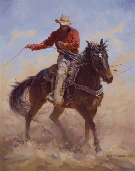 Artist Shawn Cameron | Cowboy artists, Cowboy artwork, Cowboy art