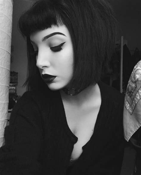 Womens gothic hair & makeup. Pin by Mary Emanuelson on Hairstyles in 2020 (With images ...