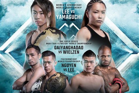 Show more posts from onechampionship. ONE Championship: Unstoppable Dreams - Fight Card