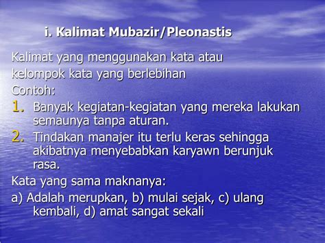 Dengan kata lain, kalimat ini mempunyai lebih dari satu verba utama atau predikat karena mempunyai 2 aksi. PPT - PENULISAN KARYA TULIS ILMIAH, LAPORAN DAN MAKALAH ...