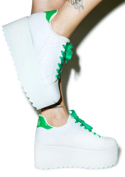 Sporty Lala Platform Sneakers | Platform sneakers, White platform sneakers, Sneakers