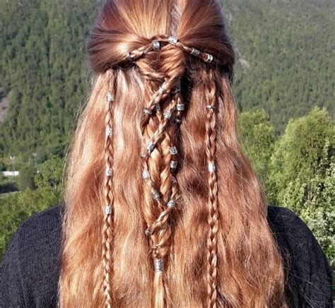 Today it's the largest the sims community in the world. viking style semi loose hair with braids for women with ...