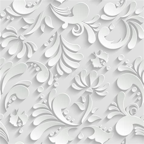 Sort by newest first , Abstract Floral 3d Seamless Pattern Stock Vector ...