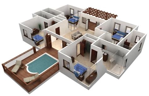 Desain rumah 6x12 2 lantai, kumpulan contoh denah dan fasade / tampak depan rumah minimalis & modern di lahan lebar 6 meter panjang 12 denah ini sebetulnya juga masih bisa dikembangkan menjadi 4 kamar, karena dalam desain ini kita tidak menghabiskan semua space untuk dimanfaatkan. Desain Rumah Sederhana 2 Lantai 4 Kamar Tidur - Galeri Kata