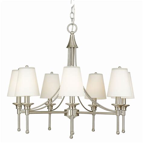 #211700, see more inspiration at decoratorist.com. Hampton Bay Sadie 7-Light Satin Nickel Chandelier with ...