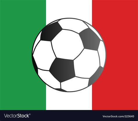 Original adidas espana soccer ball italy vs brazil 1982 spain fifa world cup | sports mem original adidas soccer ball argentina vs. Flag italy and soccer ball Royalty Free Vector Image