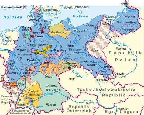 Die meinungsverschiedenheiten zwischen den vier siegermächten über die zukunft deutschlands nehmen nach 1945 zu. Karte Deutschland 1933 | My blog