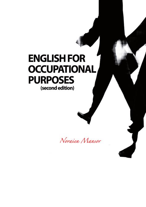 This edition was published in 2008 by continuum in london (PDF) ENGLISH FOR OCCUPATIONAL PURPOSES