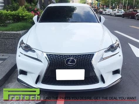 Lexus is250/is350/is300h parts from japan. 2014-2016 LEXUS IS250 IS350 Carbon Fiber Add-on Front Lip ...