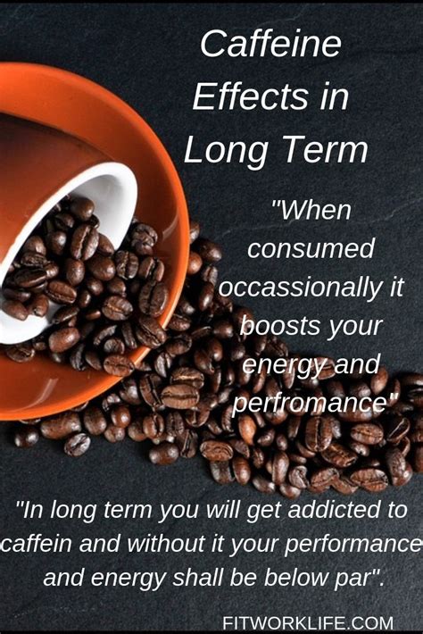 For up to 25 years. Long Term Effects of Caffeine | Caffeine effects, Health ...