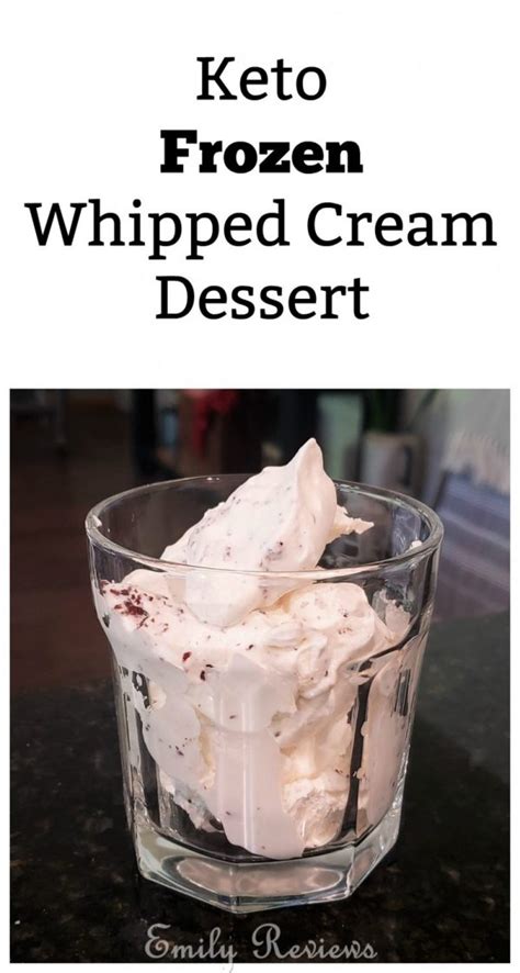 Use it in your coffee. Keto Frozen Whipped Cream Dessert ~ Recipe | Emily Reviews ...