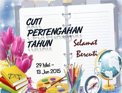 Dan cuti akhir akhir tahun untuk sesi persekolahan 2020 adalah bermula dari 20 november selama 6 minggu berakhir pada 31 disember 2020. SMK BANDAR MAHARANI, MUAR: Cuti Pertengahan Tahun 2015