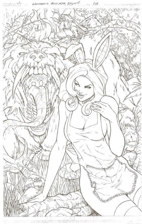 Sexy, naughty and erotic coloring page art you can color. Mike DeBalfo — worx - ShockBlast