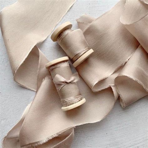 Shop.alwaysreview.com has been visited by 1m+ users in the past month LATTE Silk Ribbon on Spool, Hand Dyed Silk Ribbon, 3 yards ...