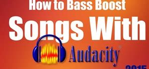 How to get a high quality voice in audacity! How to Make a voice sound deeper or higher in Audacity ...