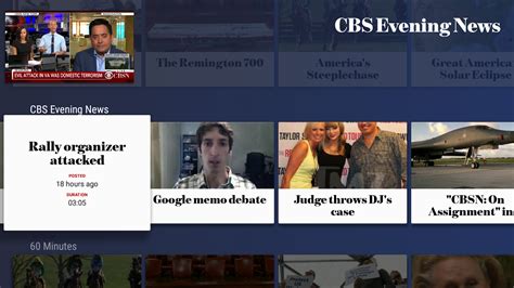 With the cbs news app, you can: CBS News - Live Breaking News - Android Apps on Google Play