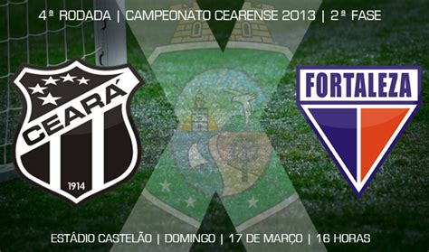 Assista ceará x fortaleza ao vivo pelo campeonato cearense a partir das 21h30 (de brasília) com transmissão exclusiva do canal tv verdes mares (ce) e tv diário. Ceará x Fortaleza - Clássico é clássico - Blog do Vozão