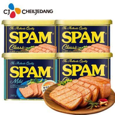 It was introduced by hormel in 1937 and gained popularity worldwide after its use during world war ii. Korea CJ Spam Luncheon meat 340g | Shopee Malaysia