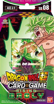 Finally was able to get my broly card i was supposed to receive when i watched the movie yesterday! STARTER DECK ～RISING BROLY～【DBS-SD08】 - product | DRAGON BALL SUPER CARD GAME