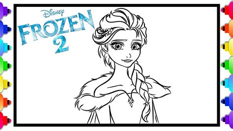 Elsa Anna Frozen 2 Coloring Pages Free