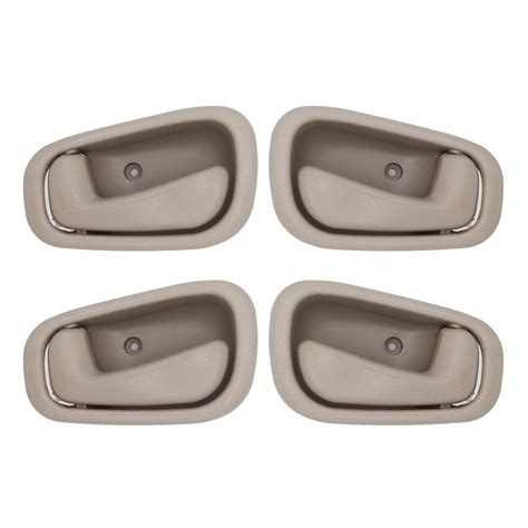Actually i was able to open the interior panel of the door i have a 2002 corolla with a broken driver's door handle and housing. BOPART Inside Interior Door Handle for 1998 1999 2000 2001 2002 Toyota Corolla Chevrolet Prizm ...