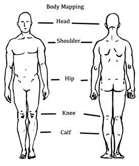 Find images of human body. Pin by Ashley Lieverse on Massage | Body map, Occupational ...