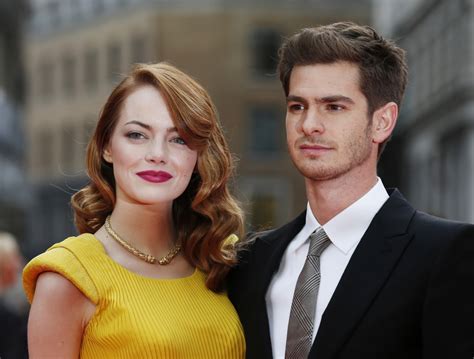 Emma stone and andrew garfield broke up in 2015, after dating for four years. Emma Stone and Andrew Garfield 'growing close once again'