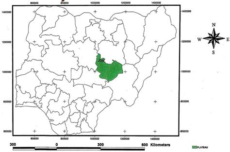 Thus, to the knowledge of this researcher, the challenges of the residential areas of. Map of Nigeria showing the location of the study area; Jos ...